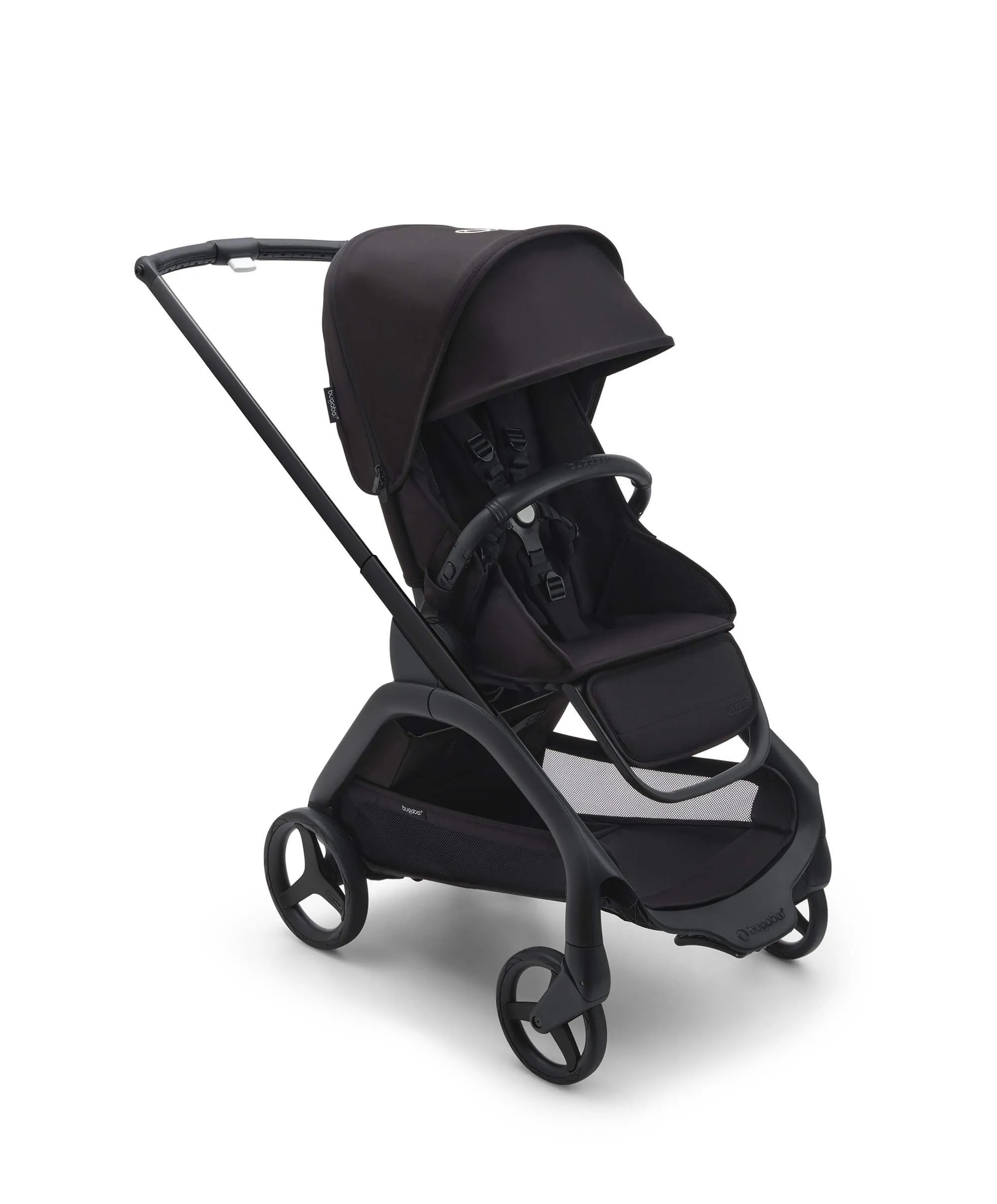 Bugaboo Dragonfly Ultimate 9 Piece Bundle with Nuna Turtle Air 360 Car Seat and Base - Midnight Black