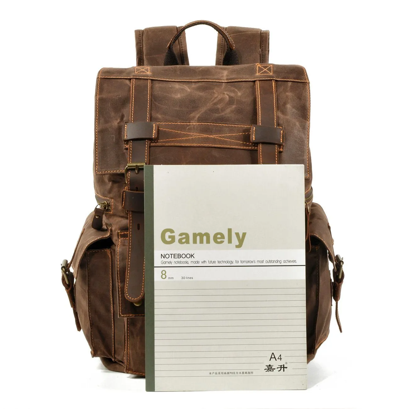 Canvas Drawstring Backpack
