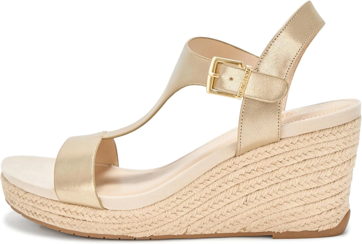 Kenneth Cole REACTION Women's Card T-Strap Wedge Sandal