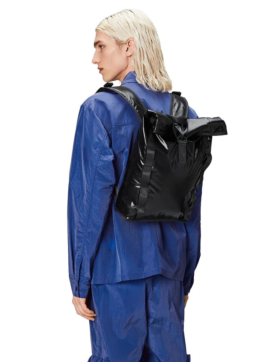 Sibu Roll Top Rucksack Mini - Black