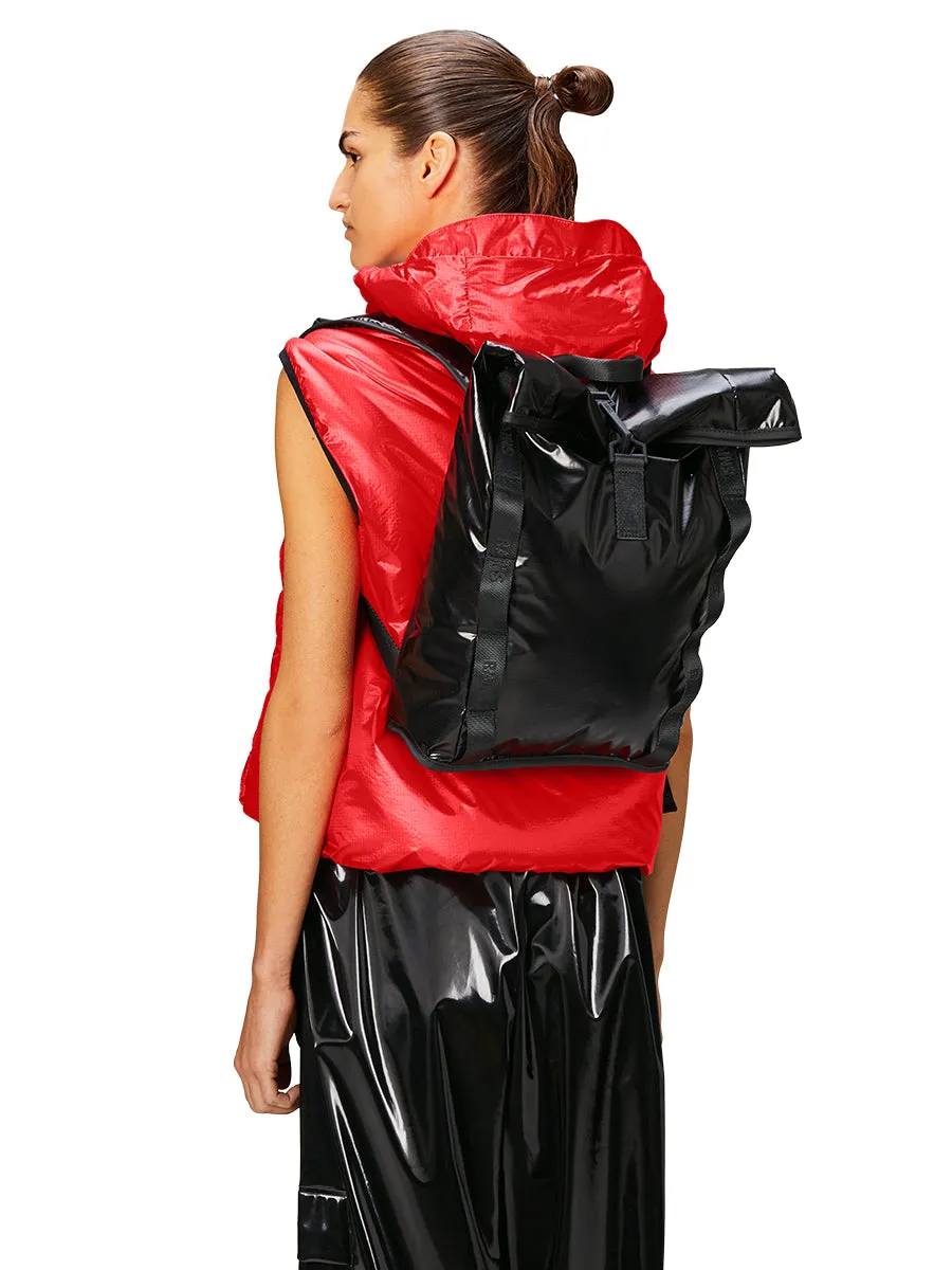 Sibu Roll Top Rucksack Mini - Black
