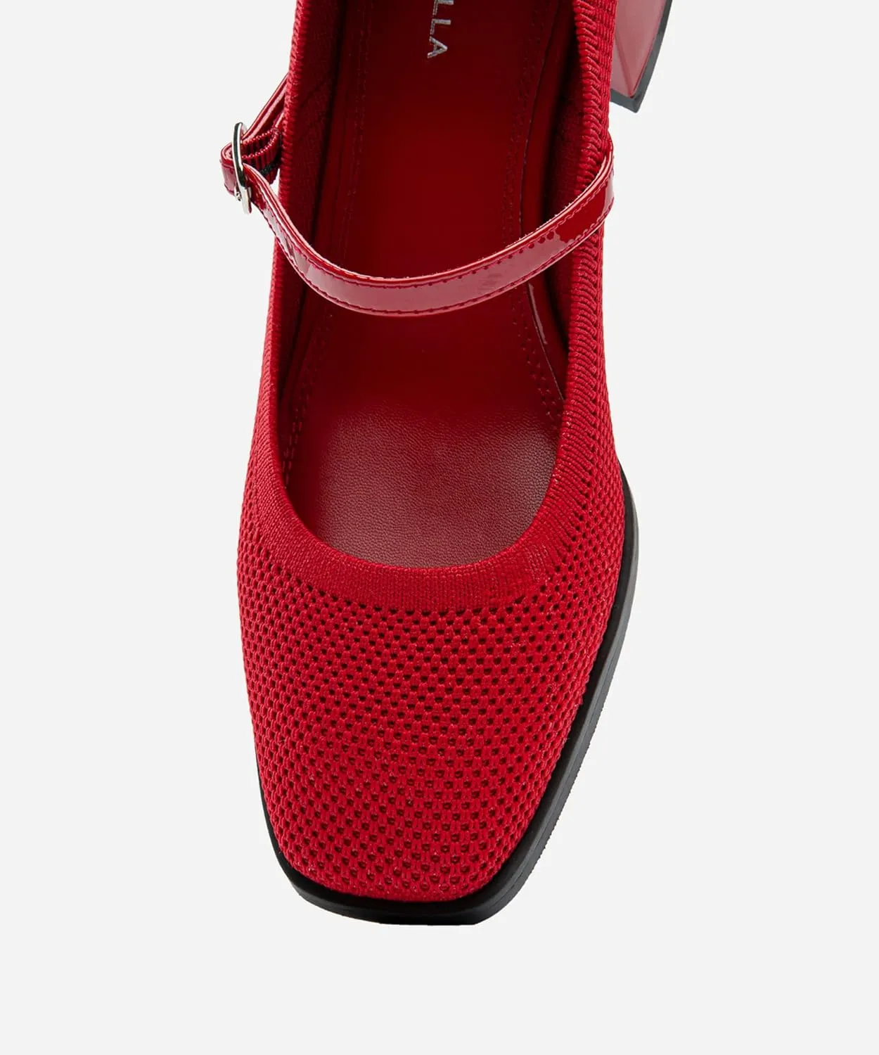 Women's Vintage Patent Chunky Heeled Mary Jane Pumps